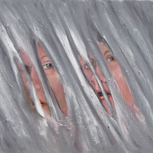 «Attraverso», olio su tela, 2011
