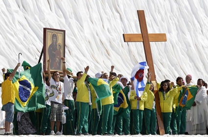 Una processione in Brasile