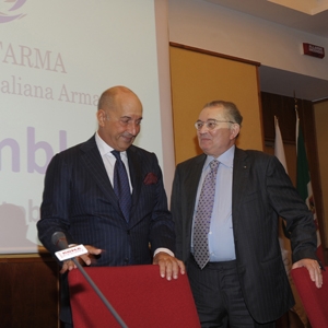 Da sinistra: Emanuele Grimaldi e Giorgio Squinzi