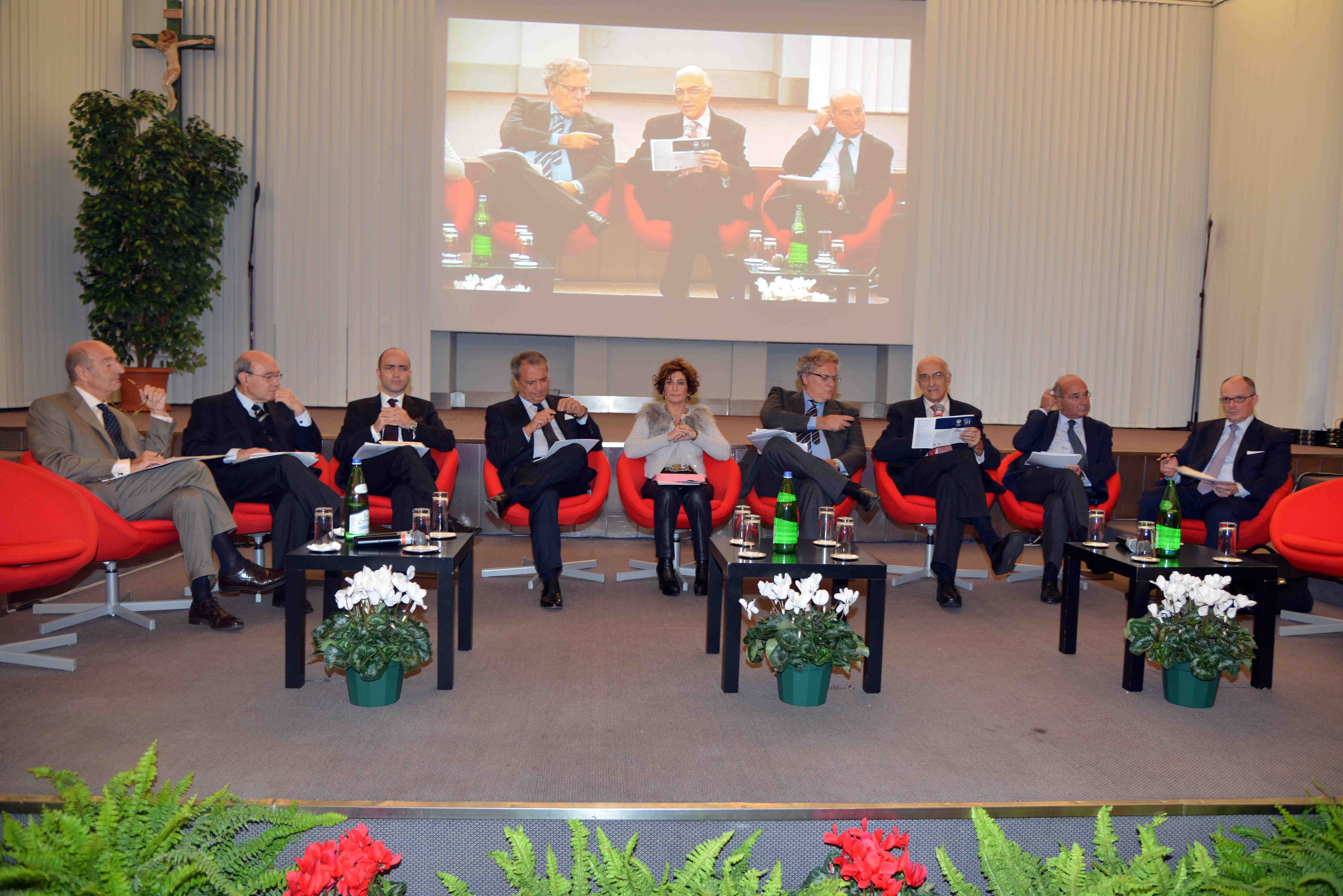 Un momento del Convegno svoltosi nel Policlinico A.Gemelli di Roma sugli Ospedali Universitari nel cambiamento del SSN