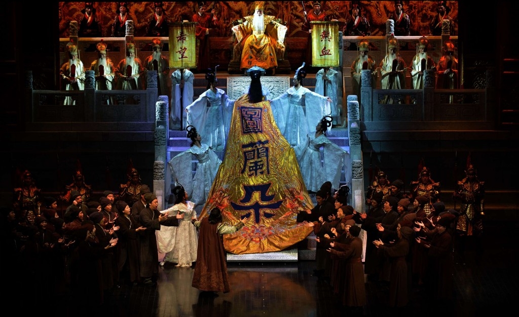 Lo spettacolo della China National Opera House